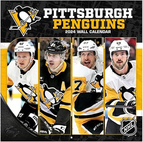 Turner Sports Pittsburgh Penguins 2024 - Mini calendario de pared (24998040588)