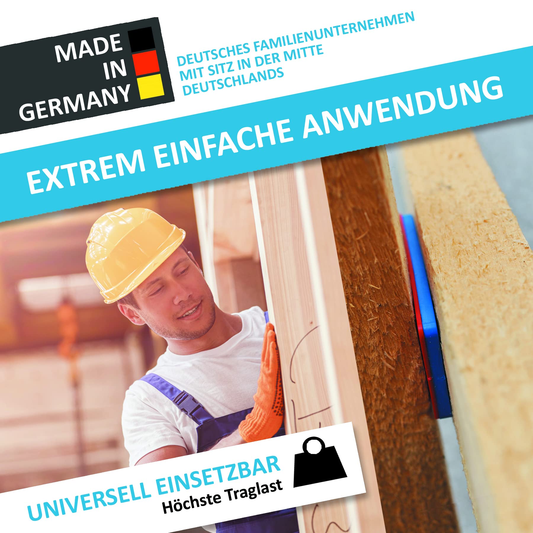 My Plast Distanzstücke – Unterlegeplättchen aus Kunststoff. variable Ausgleichsplättchen. 57 x 29 x 1. 2. 3. 4 mm. 4 x 50 Stück