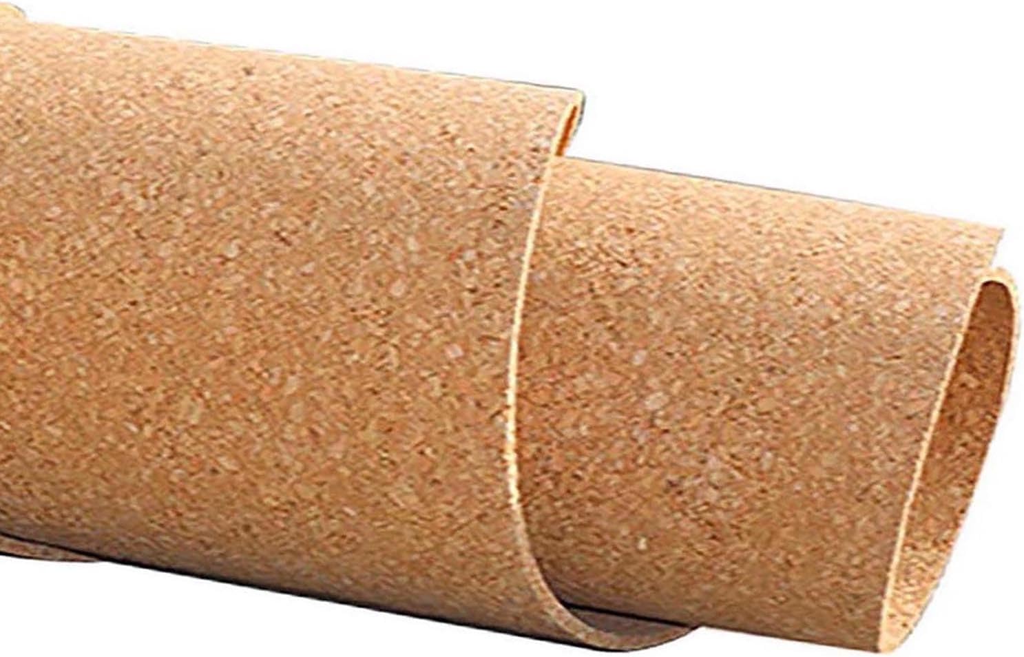 Natural Cork Roll For Walls, Cork Board Large, Notice Boards For Home, Cork Floor Tiles, 1/3" 1/4" Thick, Drawer Liner, For Office Home School Diy ( Color : Thick 6mm , Size : 1mx2m(3.3ftx6.6ft) )