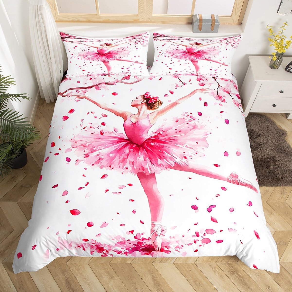jejeloiu Kids Cute Starfish Comforter Cover Set Toddler Size Ocean Nautical Bedding Set for Boys Girls Vintage Wooden Board Duvet Cover Bedspread Cover Quilt Cover,No Stuffing