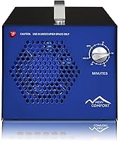 Vista 8 de Generador comercial azul del ozono del purificador del aire con ULTRAVIOLE