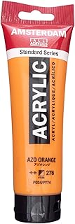 ターレンスジャパン(Talens Japan) ターレンス アクリル絵具 アムステルダムアクリリックカラー アゾオレンジ T1709-276 120ml 464882
