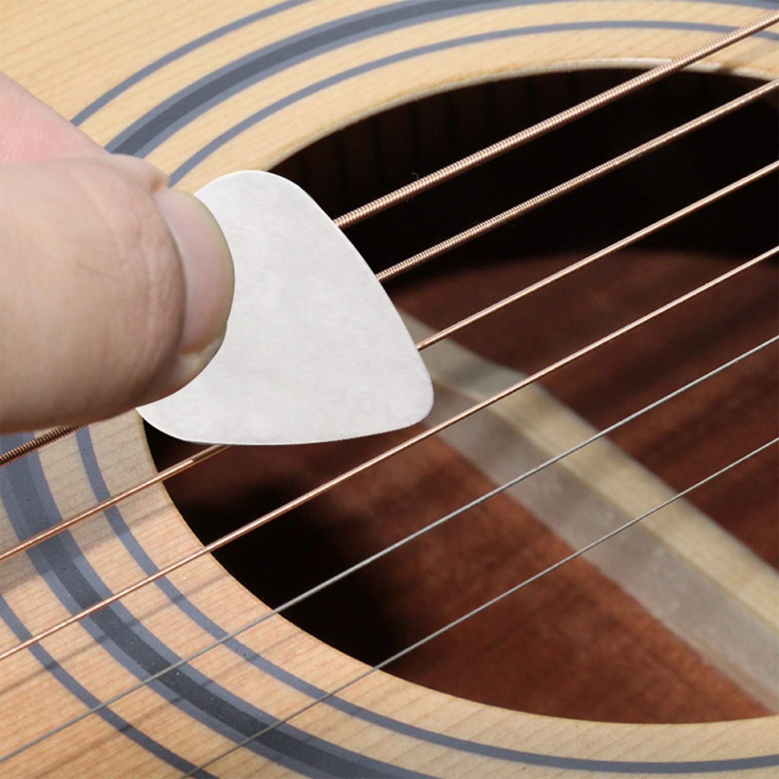 20 plettri per chitarra in metallo con suoni luminosi, in acciaio inox, per chitarra elettrica, basso, plettro, parte per chitarra
