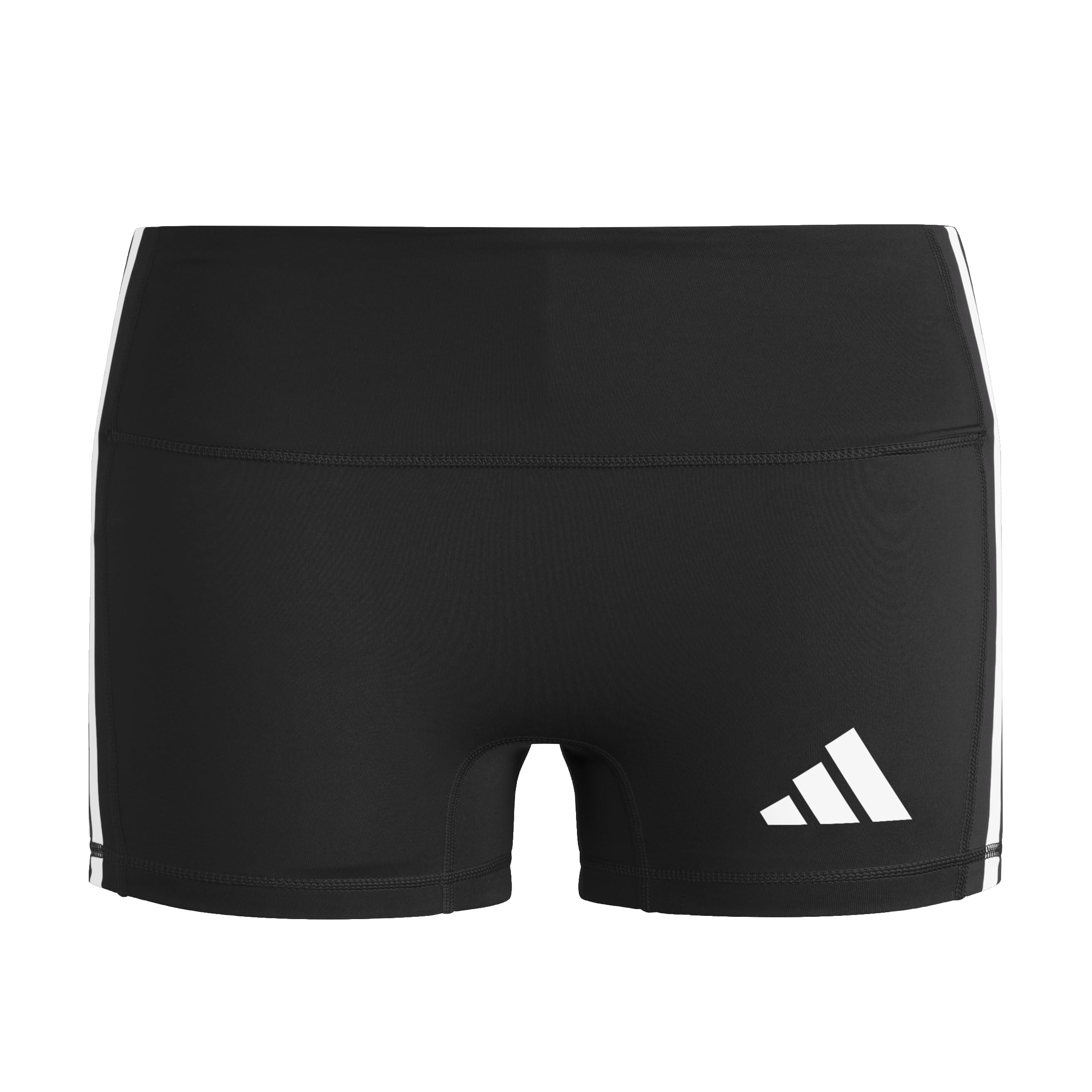 adidas Damen Volleyball 3-​Stripes 4 Inches Shorts, Black, XS 4 inch