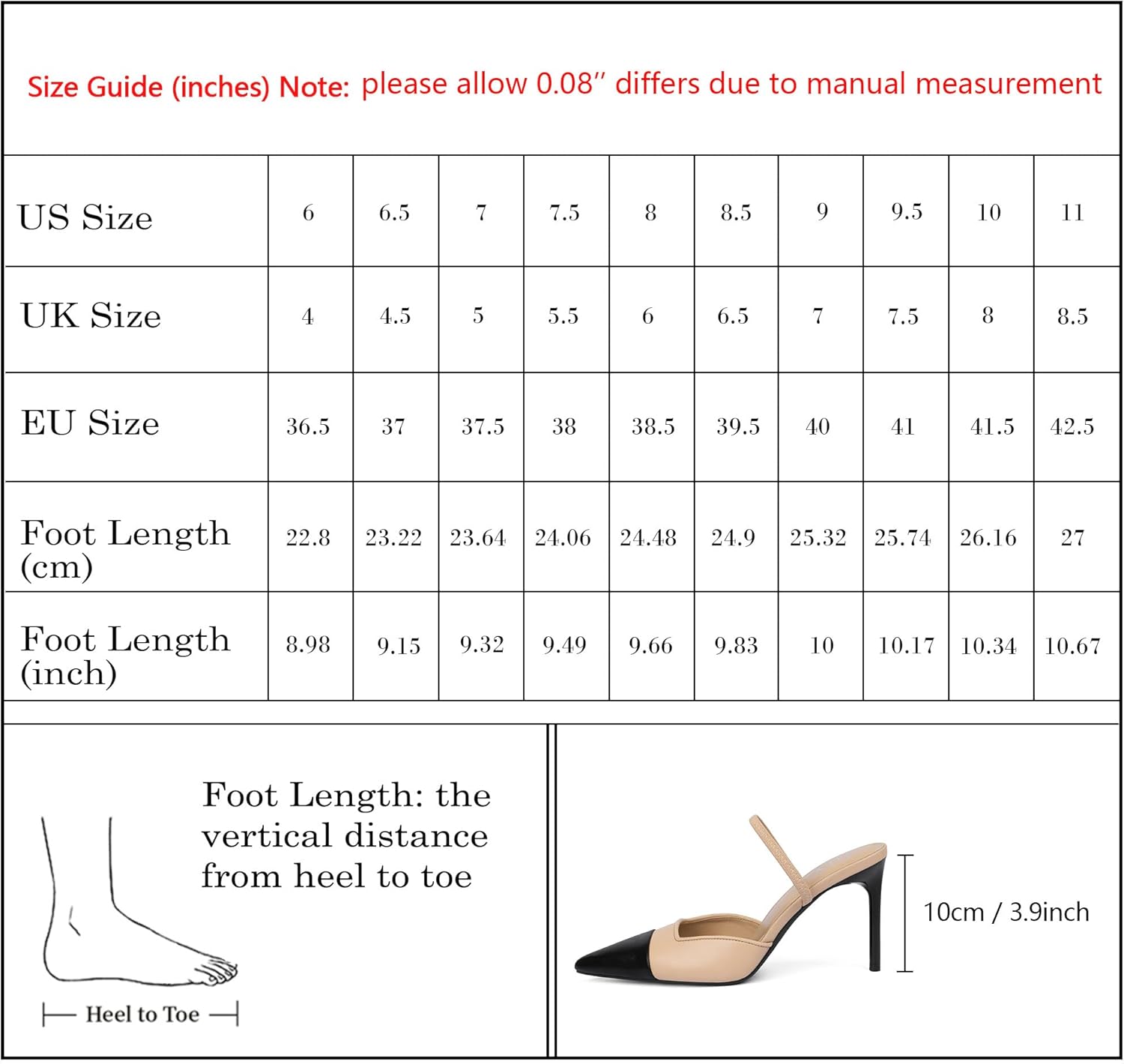 Mesh Heels for Women Pumps Closed Pointed Toe High Heels Stiletto Heeled Mules Sandals Dress Shoes - Image 9