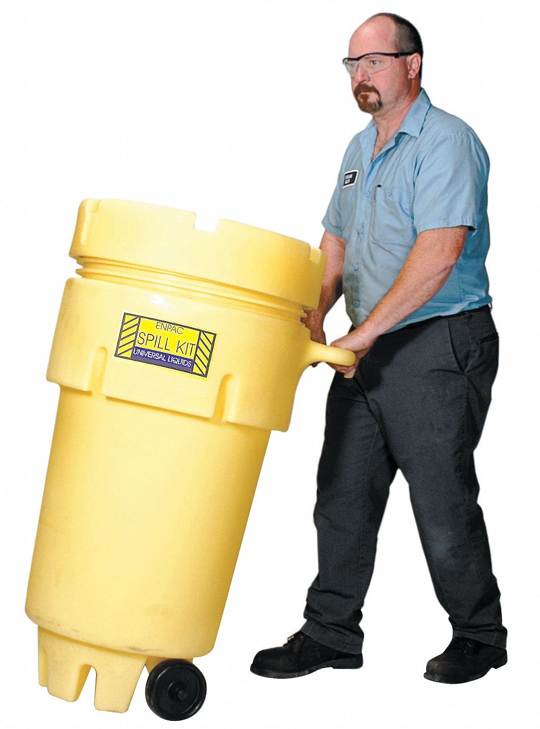 Spill Kit, Chem/Hazmat, Yellow