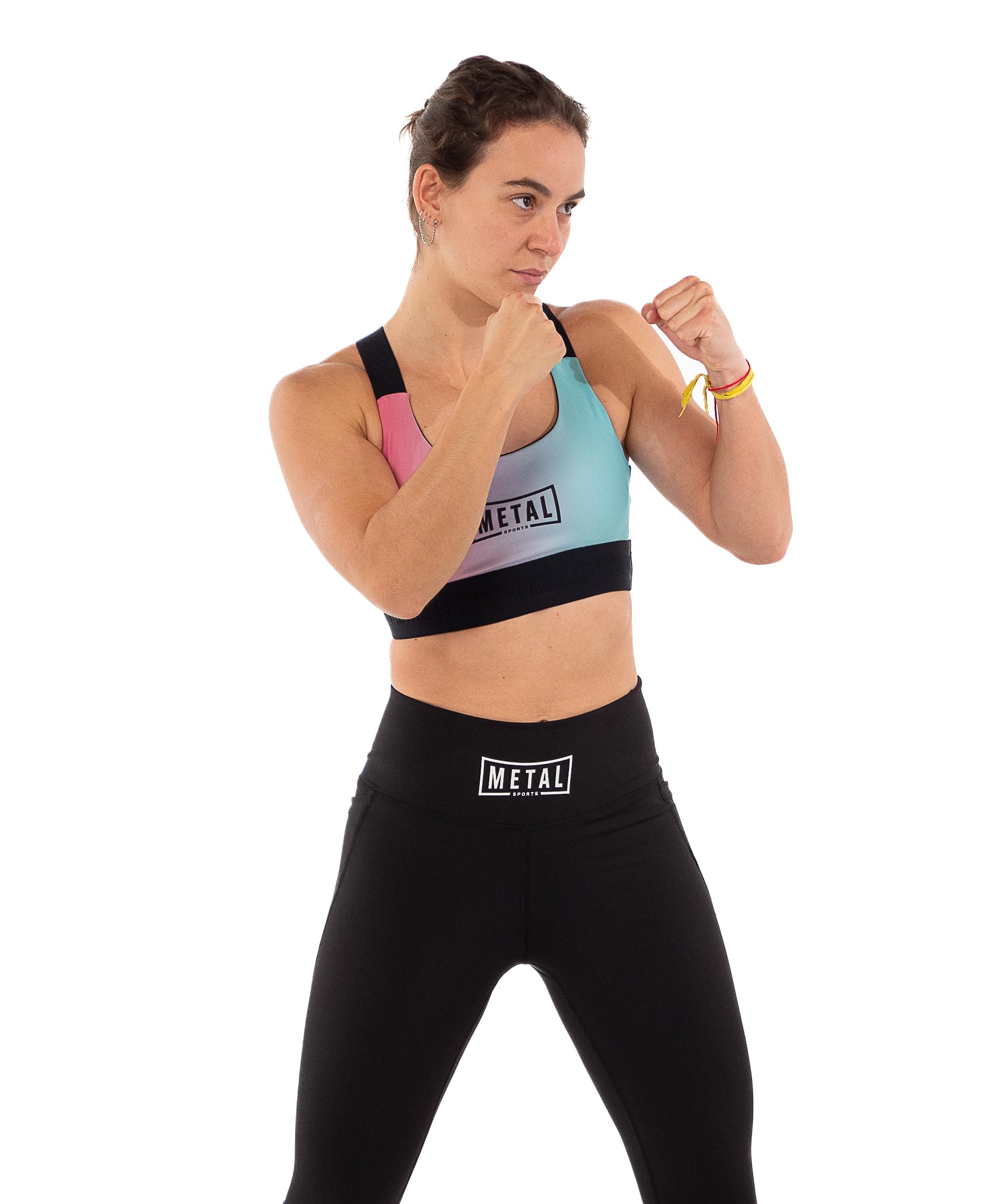 METAL BOXE Legging Compression Femme