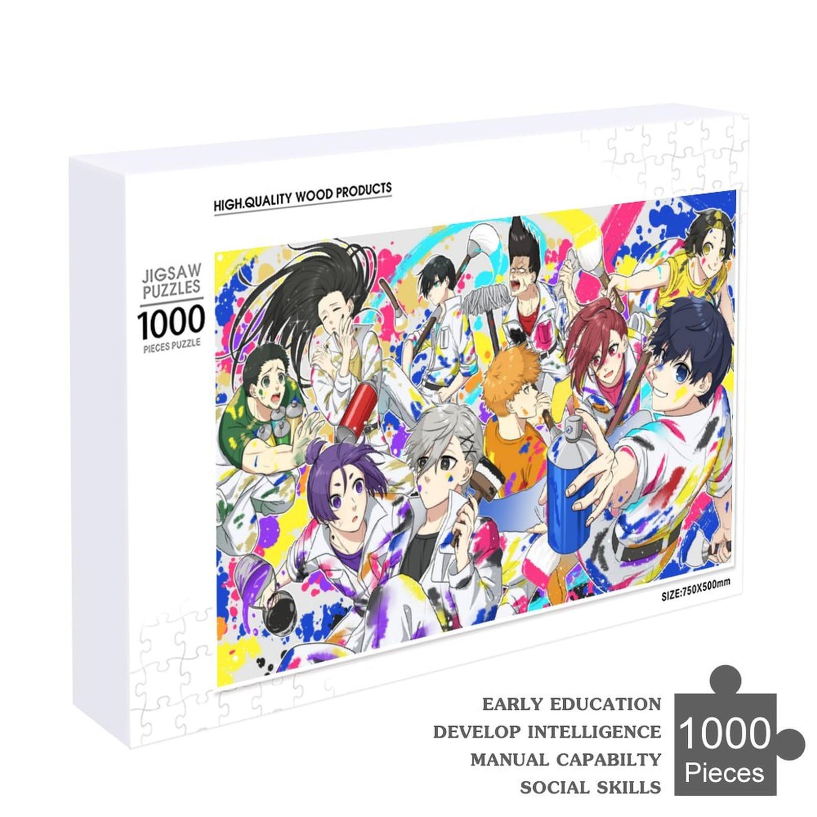 Amazon.co.jp: ブルーロック ジグソーパズル 1000ピース 益智減圧玩具