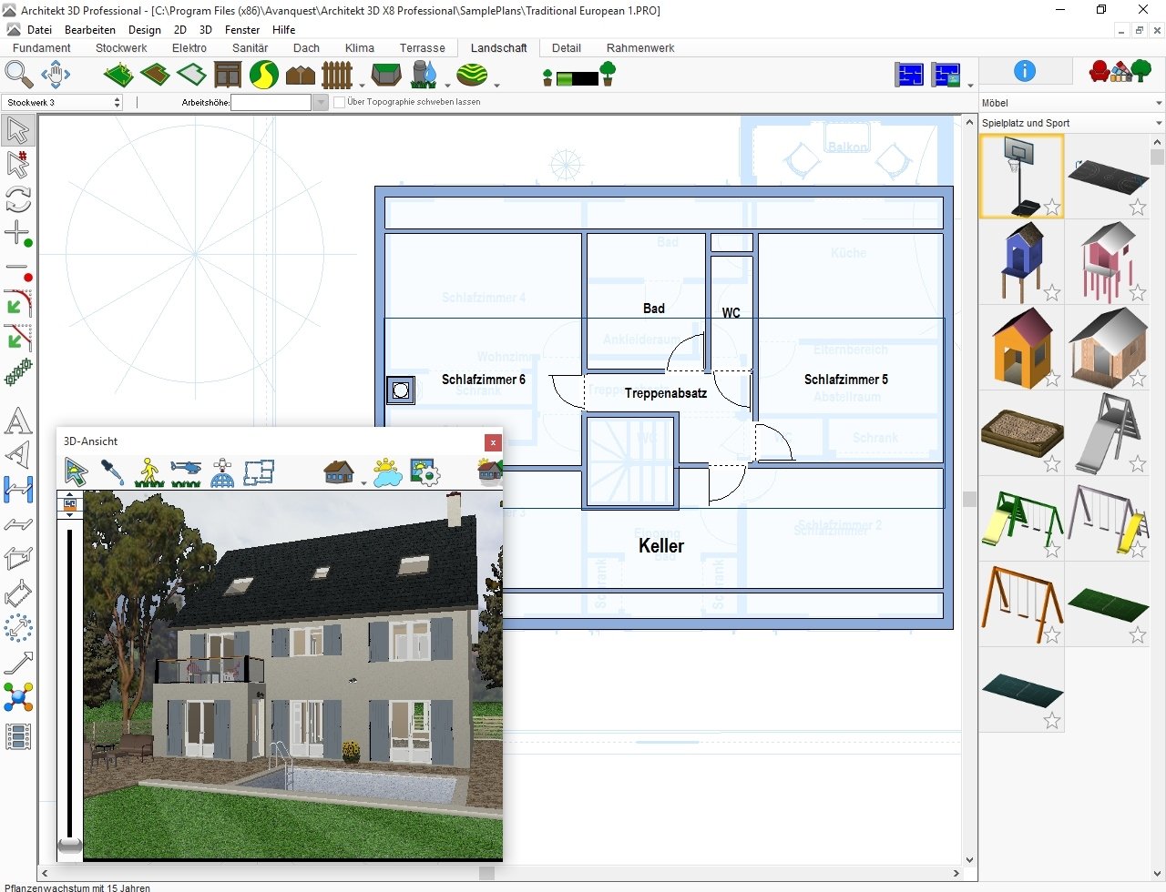 Architekt 3D X8 Professional [PC Download]