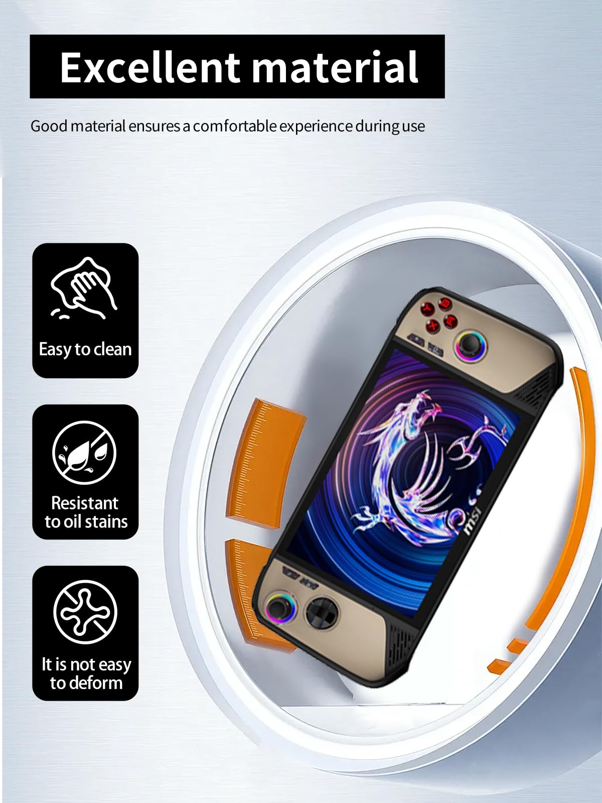 Amazon.com: Stand Case for MSI's New Claw 8 AI+ Handheld Game