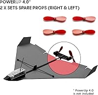 Vista 4 de POWERUP Kit de piezas de repuesto 4.0 - Piezas adicionales para el kit de avión de papel 4.0 Flying Smartphone.