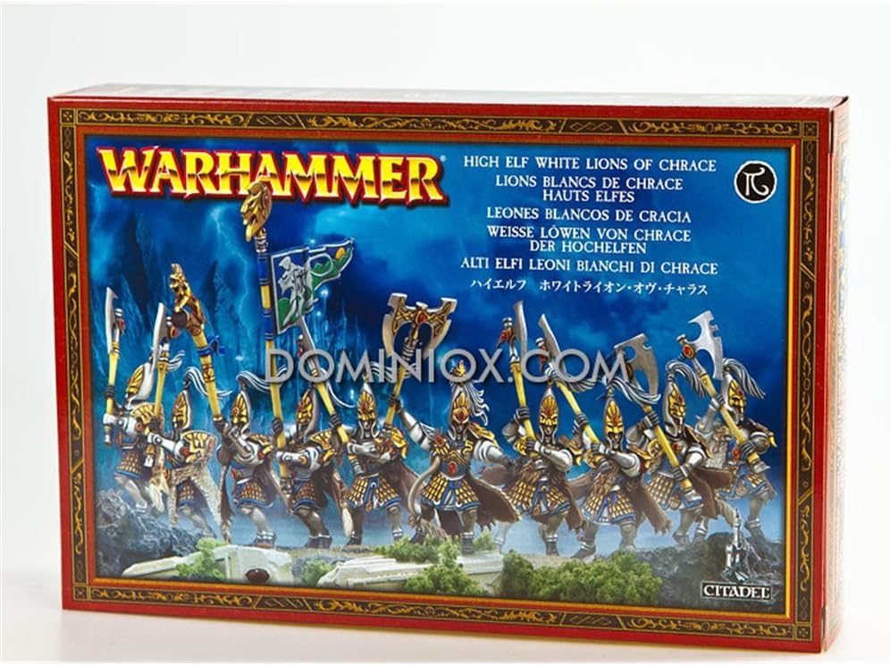 White Lions of Chrace - High Elf - Warhammer Fantasy WHF - Games Workshop Miniatures