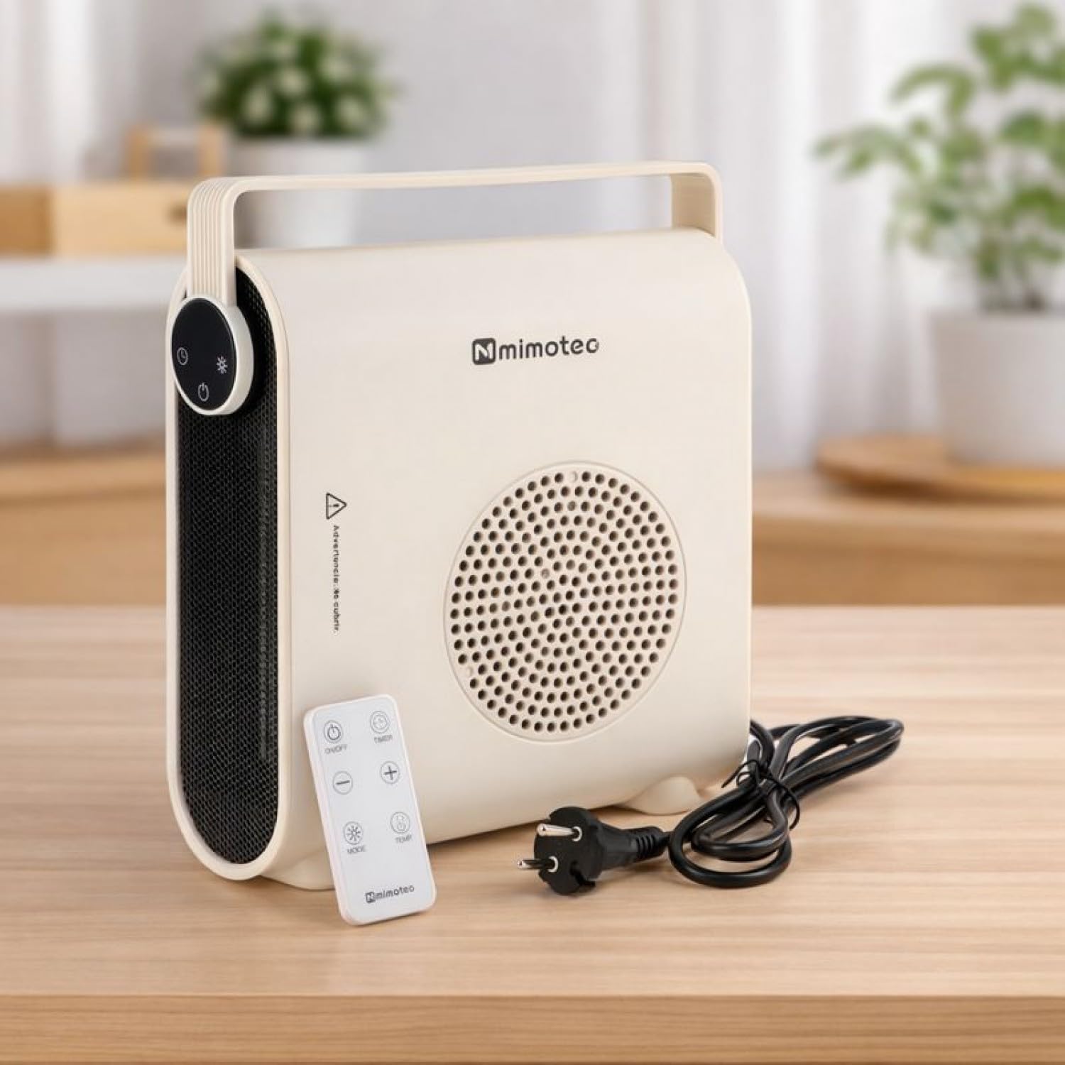 M mimotec - Calefactor Eléctrico Green Comfort 2000W Mimotec, Calefacción Portátil de Suelo, Doble Potencia 1000/2000W, Bajo Ruido <53 dB, IP20, para Estancias hasta 20 m131 — view 15