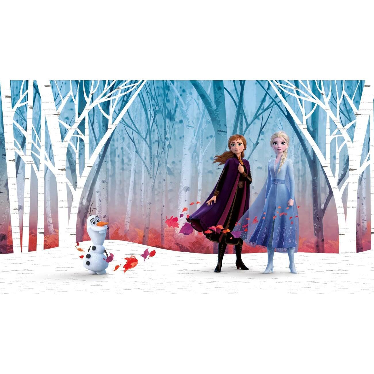 Roommates RMK11415M Frozen Woodland Tree Peel and Stick Wallpaper