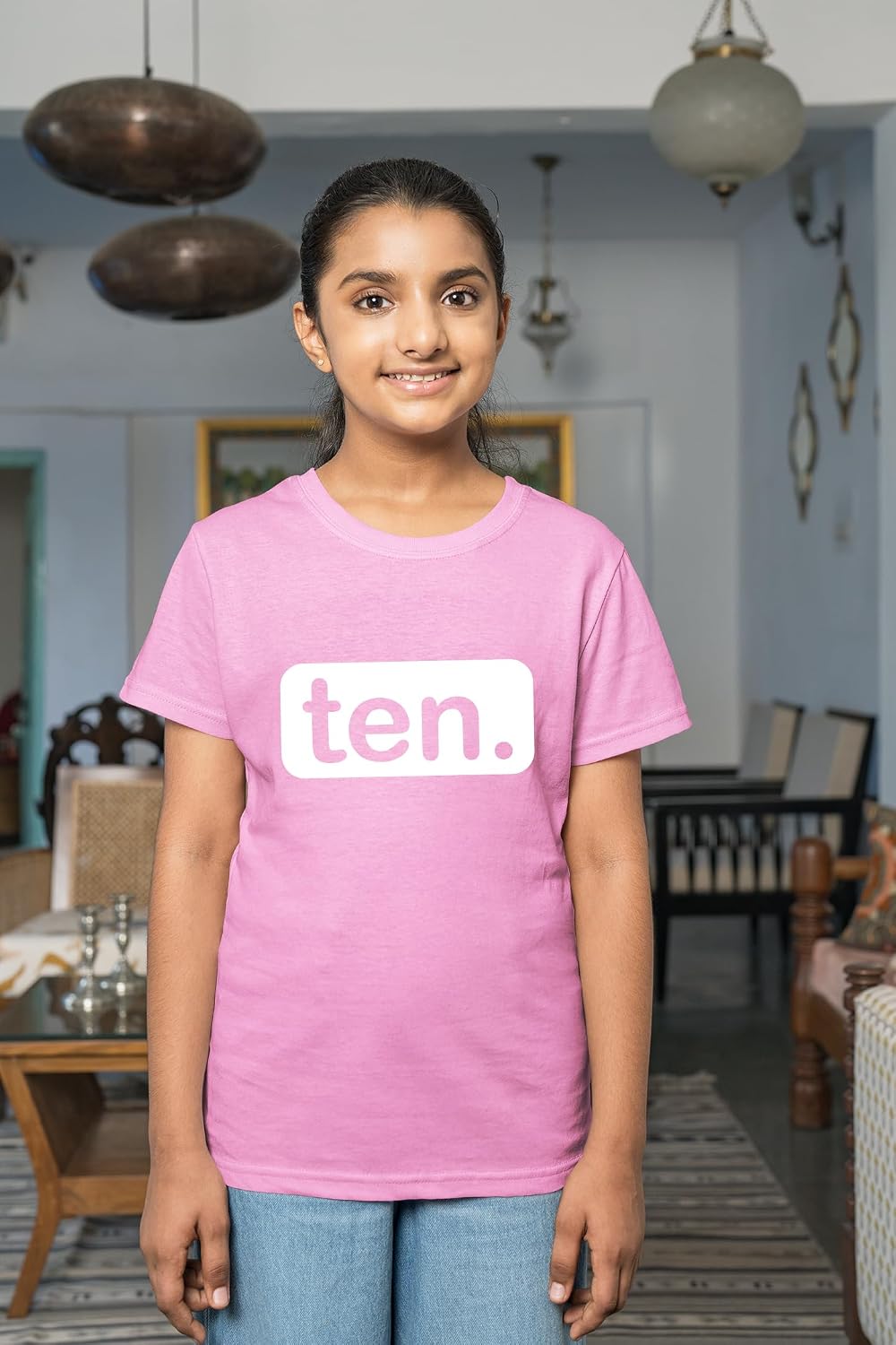 Unordinary Toddler 10th Birthday Shirt Girls 10 Year Old Girl Gifts Tshirt Ten yr Tenth Birthday Tees