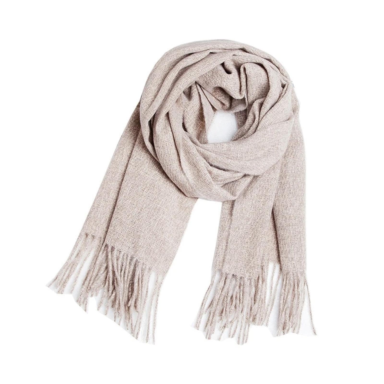 Schals Tücher Halstuch Scarf Damen Winterschal Fühlen Sie Sich Quaste Schal Wraps Weiche Warme Decke Schals Luxus Weibliche Schal Wrap Hijab