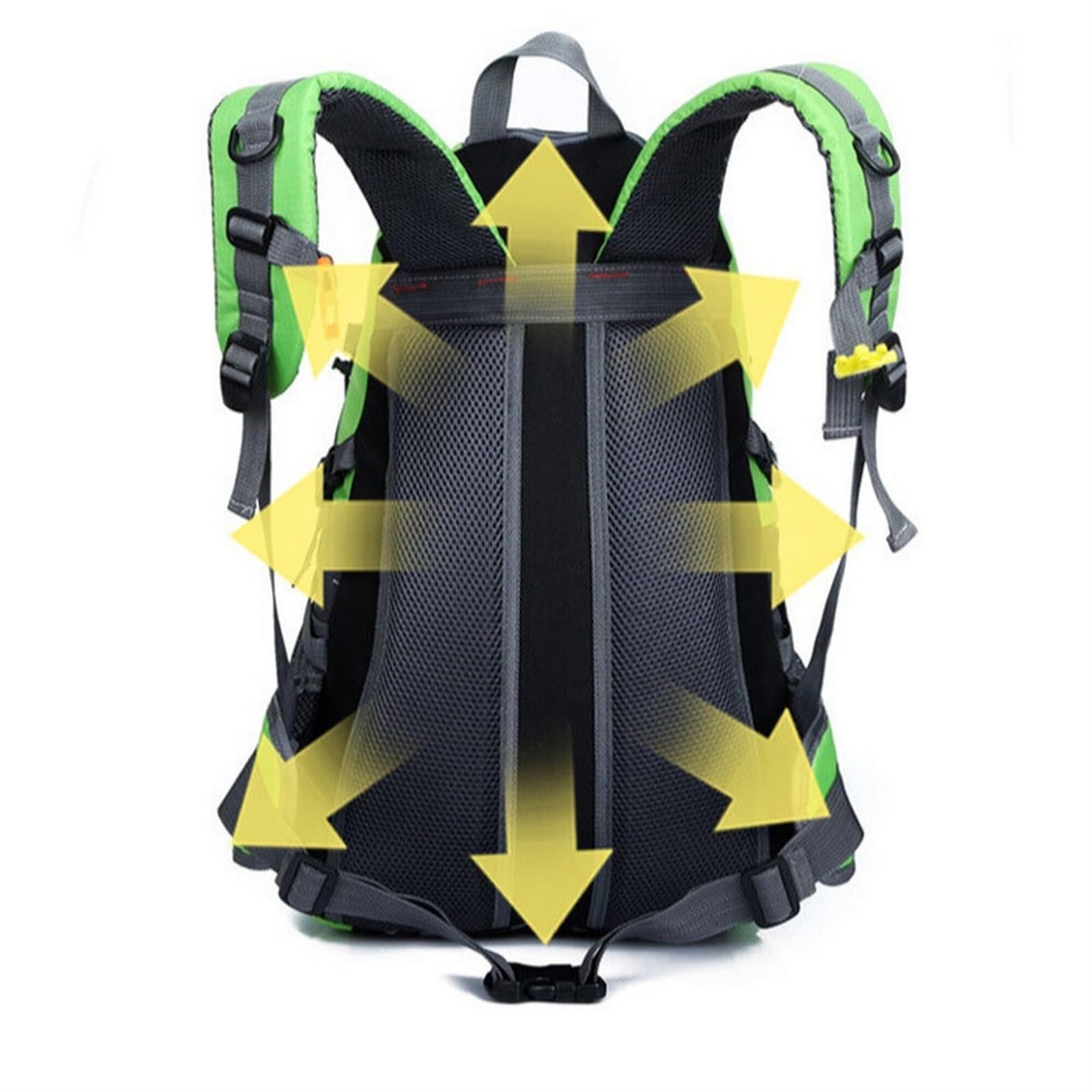 ontañismo Mochila de Senderismo Mochila Ligera Para Acampar, Senderismo, Trekking, Para Hombres Y Mujeres, Para Montañismo Al Aire Libre Campamento Exterior(Rose Red)