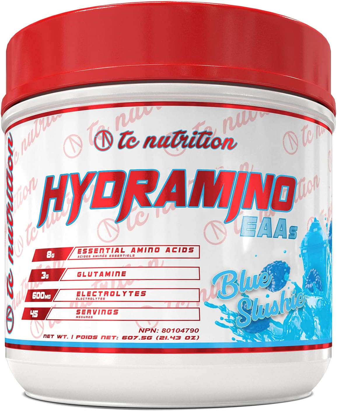Hydramino EAA + BCAA Powder 45 Servings Essential Amino Acids