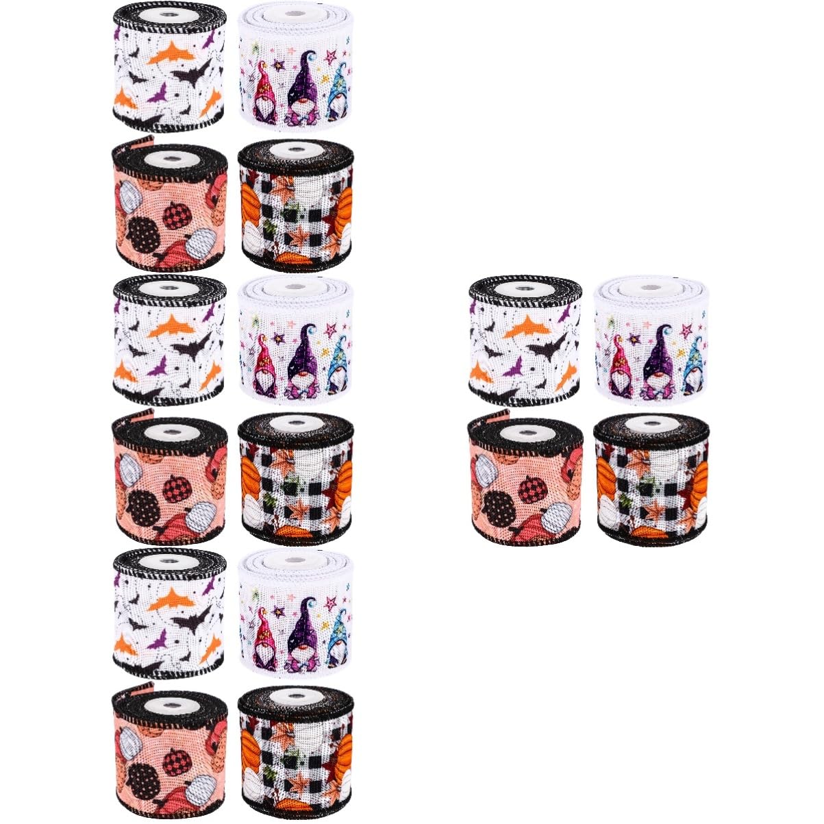 Ruban pour couronnes d'Halloween NUOBESTY en toile rouge pour sublimer votre jardin