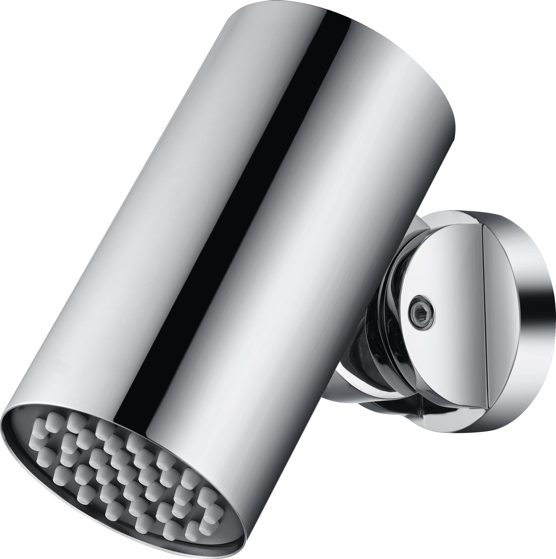 IMEX - Rociador Ducha Efecto Lluvia Basculante 8º a 48º Cromado | Rociador Redondo Tipo Foco Antical con Conexión 1/2" | Fabricado de Acero Inoxidable S.304 | Recambio Original IMEX