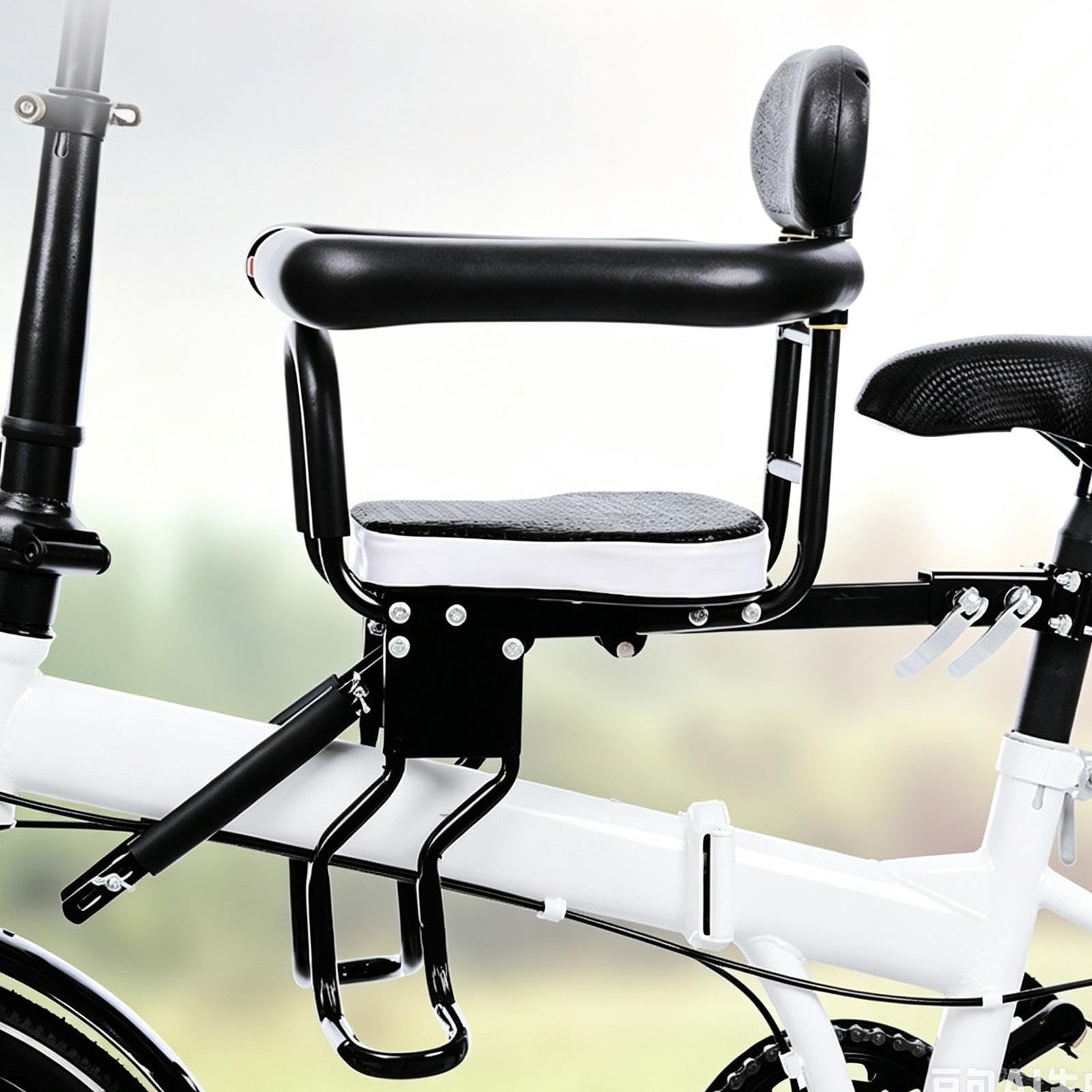 Fotelik rowerowy dla dzieci Wygodne Ergonomiczne Szybkie Odpinanie | Nośnik dziecka na rower Do Podróży Na Świeżym Powietrzu Dojazdów Hulajnogi Jazdy Górskiej Szosowej I