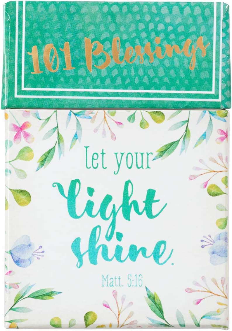 Let Your Light Shine Matthew 5:16, Inspirational Scripture Cards to Keep or Share (Boxes of Blessings)