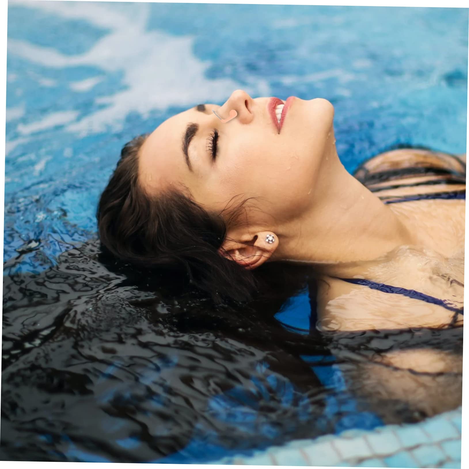 Happyyami 4stücke Schwimmnasenklip Für Erwachsene Wasserdichter Und Wiederverwendbarer Nasenschutz Teiliges Hautfarbe Eindringen Von Wasser Für Schwimmtraining Und Freizeit