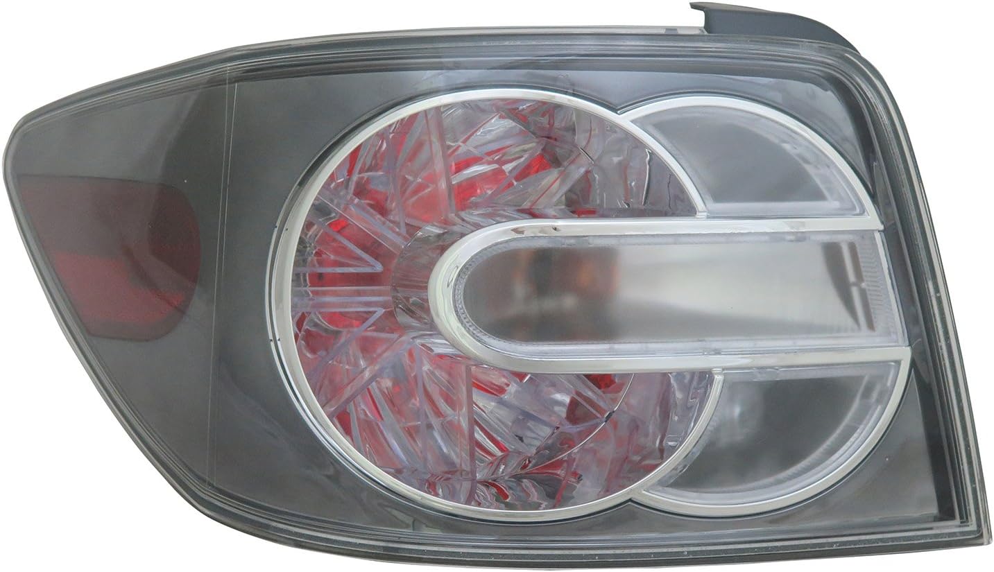TYC Left Tail Light Assembly Compatible with 2010-2012 Mazda CX-7