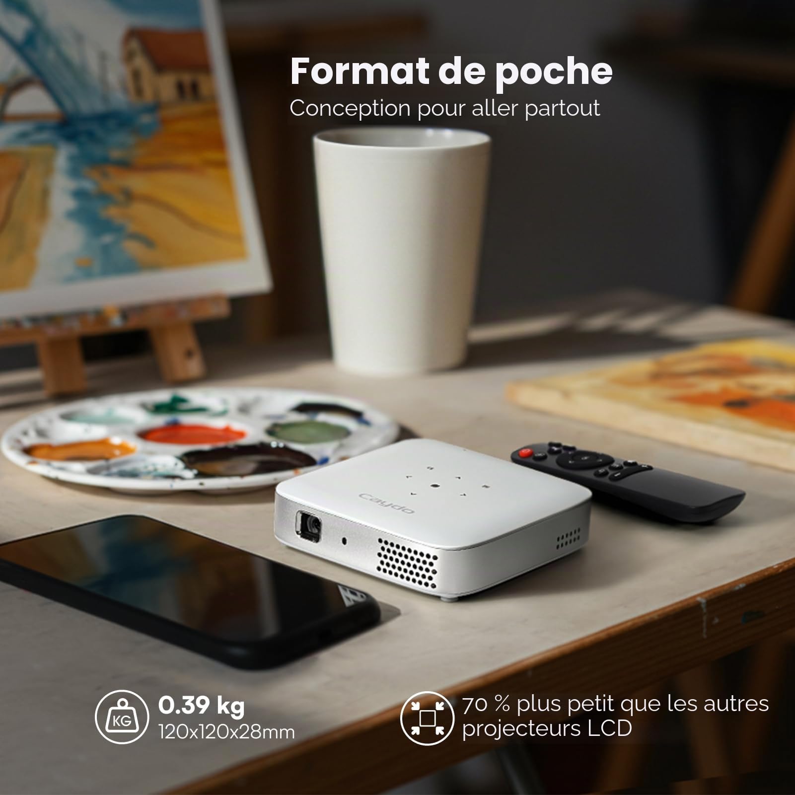 Caydo M1C Projecteur de Dessin pour Artistes avec Application dédiée