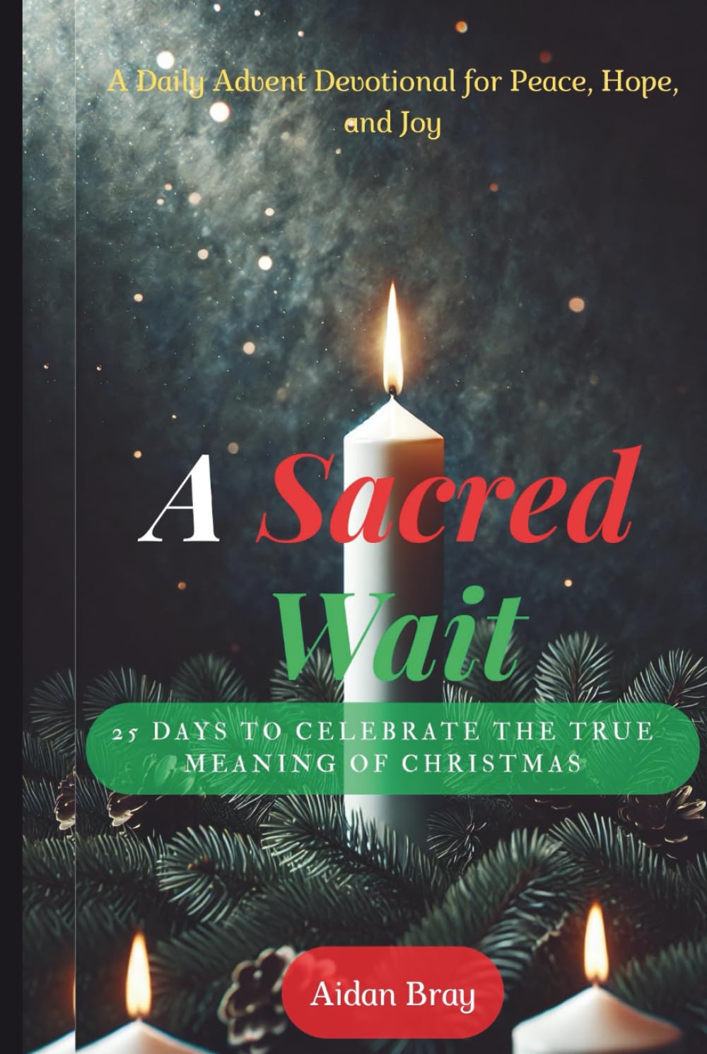 A Sacred Wait: 25 Days to Celebrate the True Meaning of Christmas – A Daily Advent Devotional for Peace, Hope, and Joy