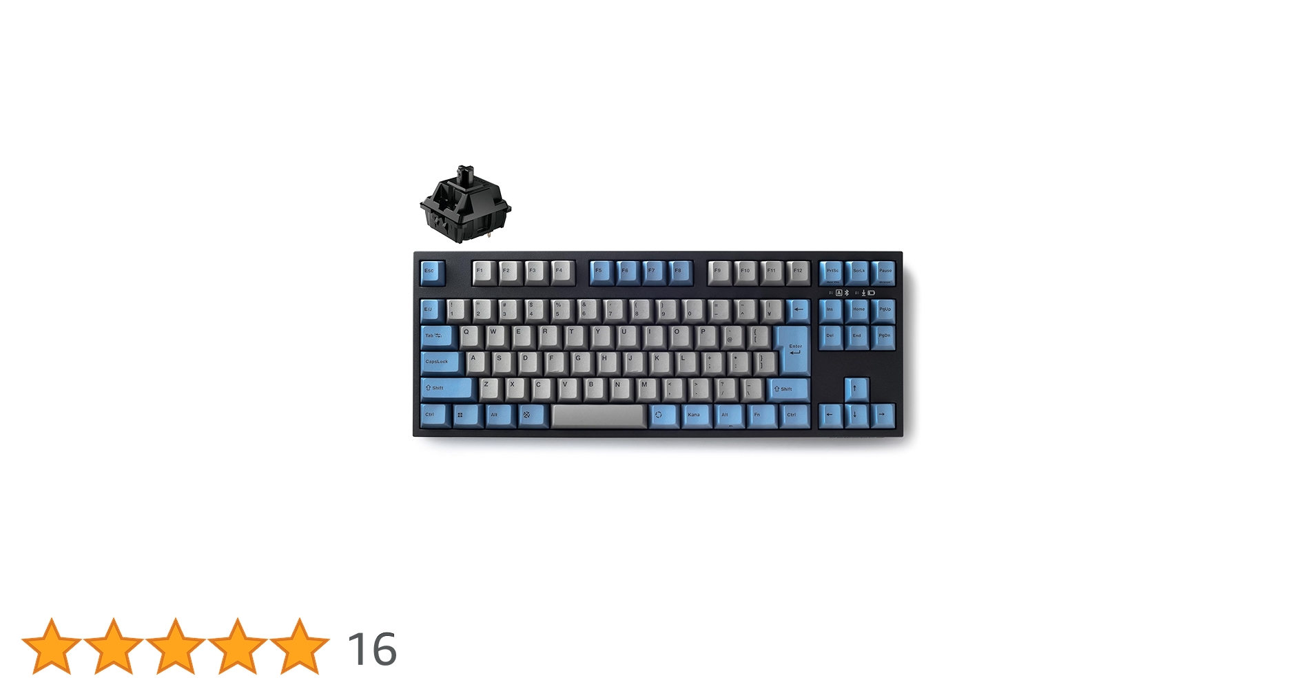 Amazon | LEOPOLD FC750RBT GRAYBLUE Bluetooth/USB-C 日本語配列 かな