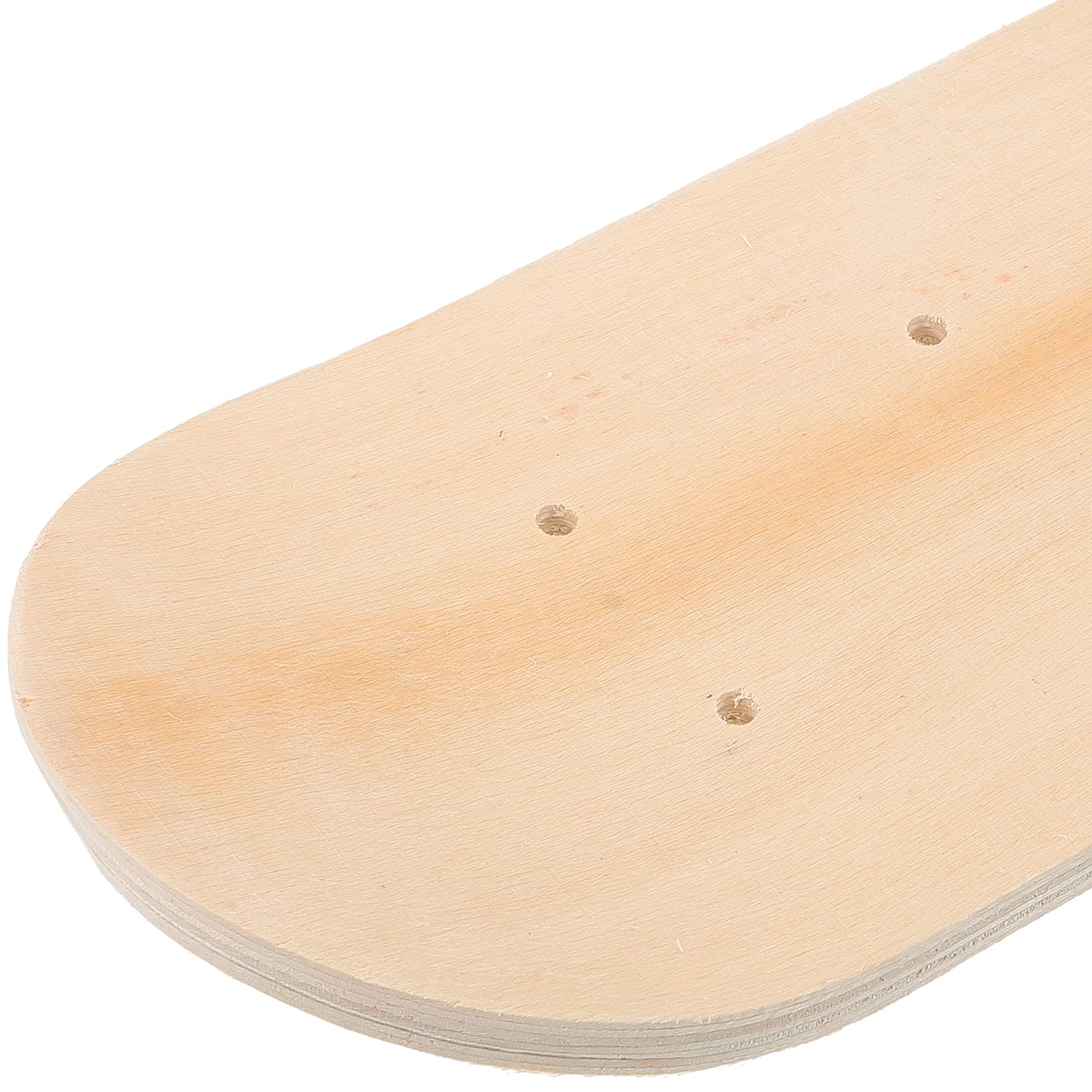 Abaodam Tavola Da Skateboard Vuota in Legno 7 Strati Fai Da Te Per Graffiti Bambini Skateboard Deck Sostitutivo Con Fori Preforati 16.93X4.92X0.39In
