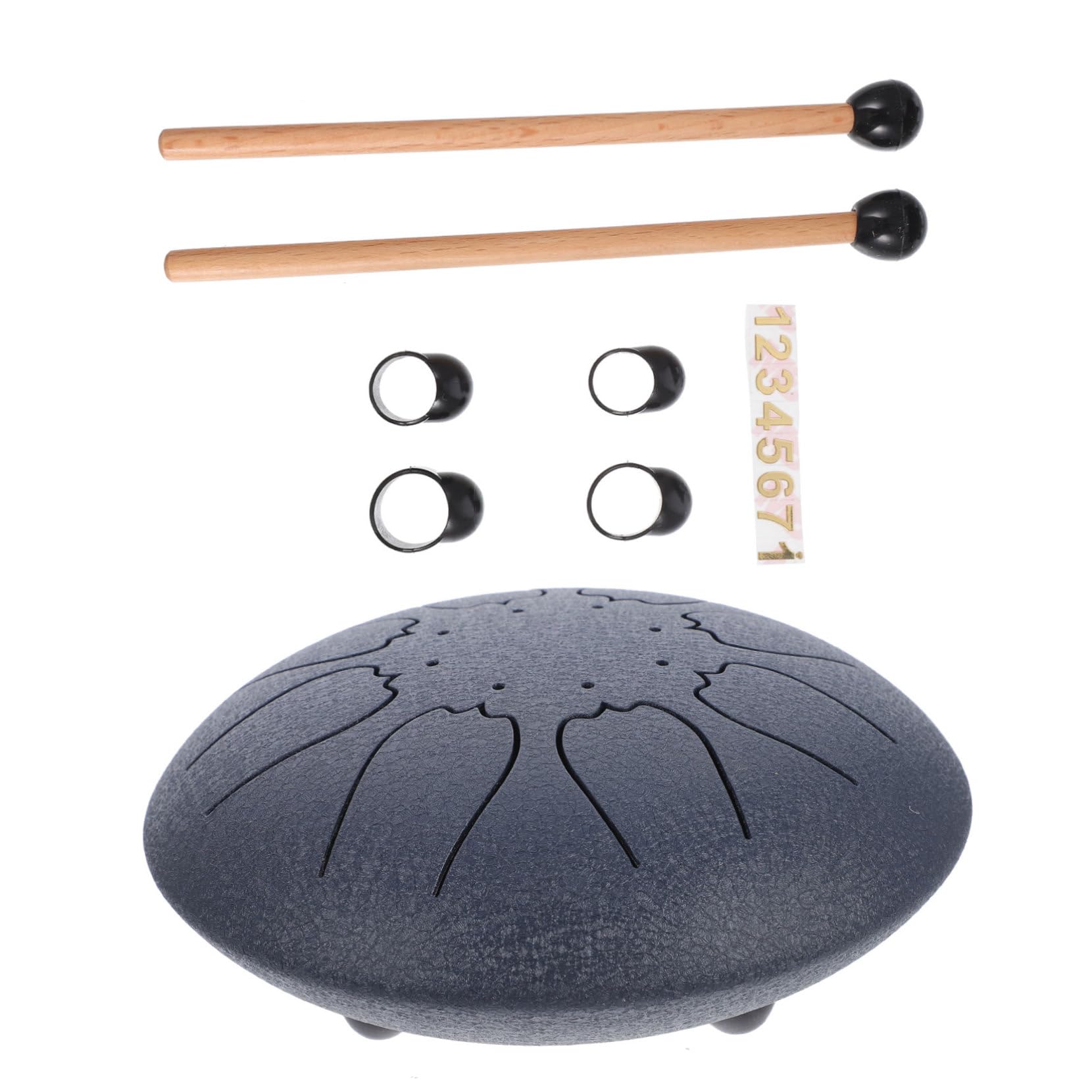 ifundom for Boys and Girls 8-tone Hand Drum Set Snare Drum Educational Boys and Girls for Music Lessons