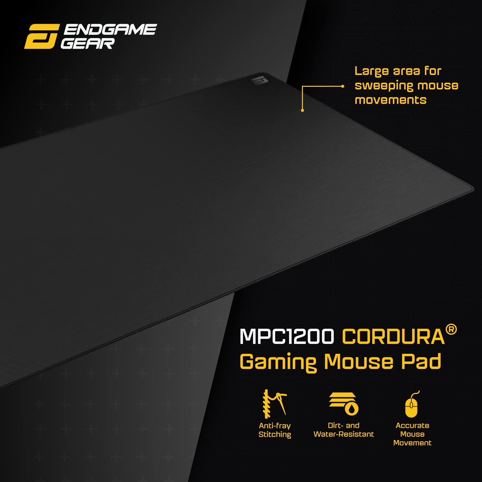 Amazon.com: ENDGAME GEAR XM1 RGB Dark Reflex Programmable Gaming Mouse Bundle with MPC 1200 Stealth Edition Black Cordura Gaming Mouse Pad : Video Games