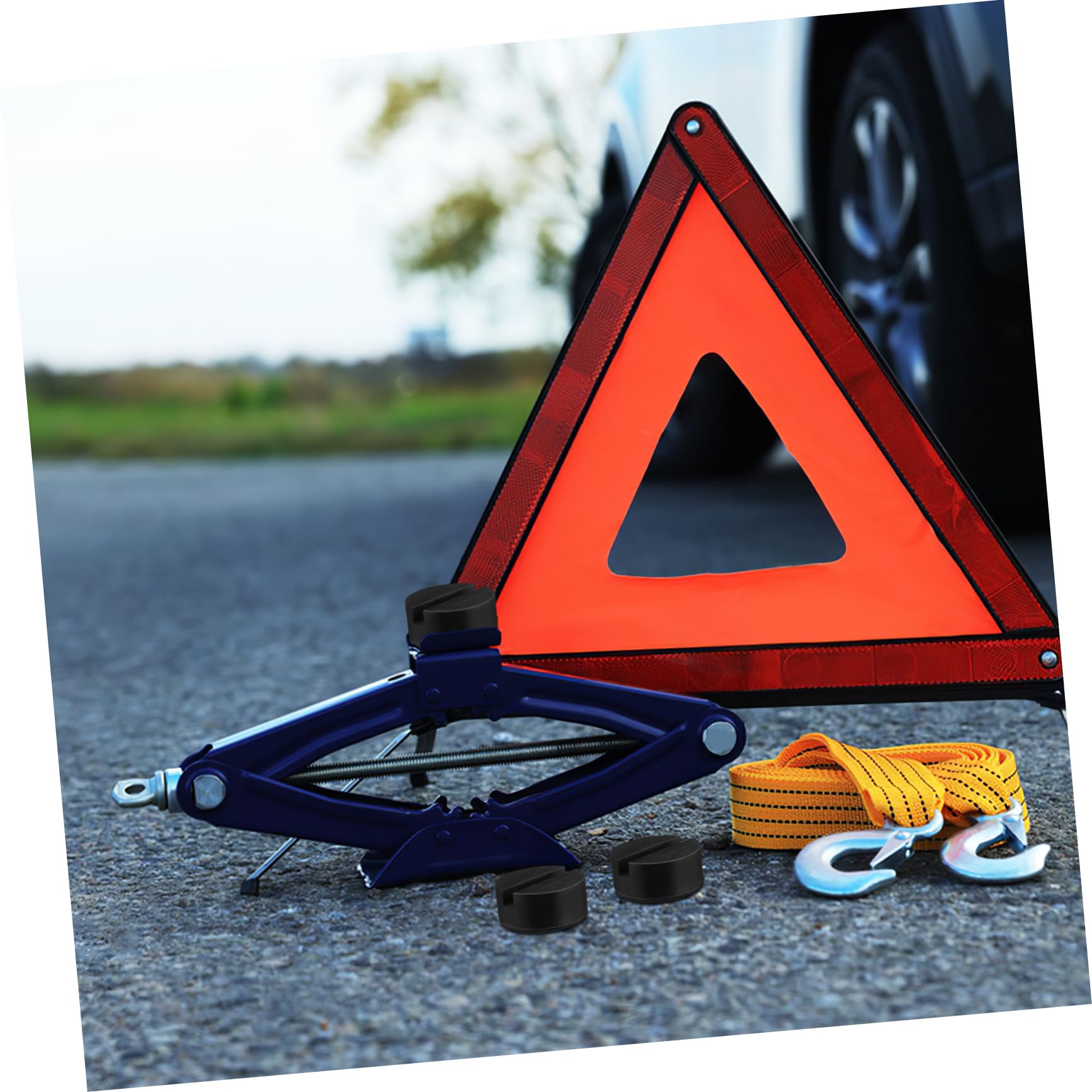 12pezzi Tampone Gomma Per Auto Adattatori Per Sollevamento Sicuri e Compatibili Auto e Camper Protezione Per e Stabilità