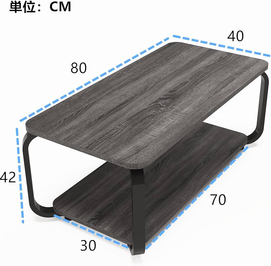 Amazon.co.jp: ZXD ローテーブル スタイリッシュ ローテーブルセット