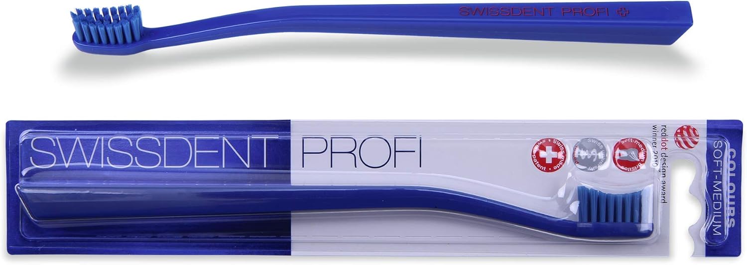 Swissdent Profi Colours Toothbrush, SoftMedium BigaMart