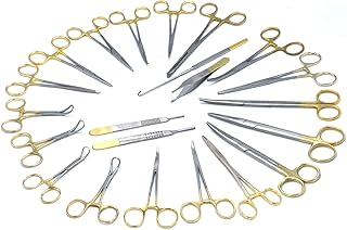 AAProTools Gold Premium German Grade 82 Pcs Veterinary Instruments Set - All in ONE
