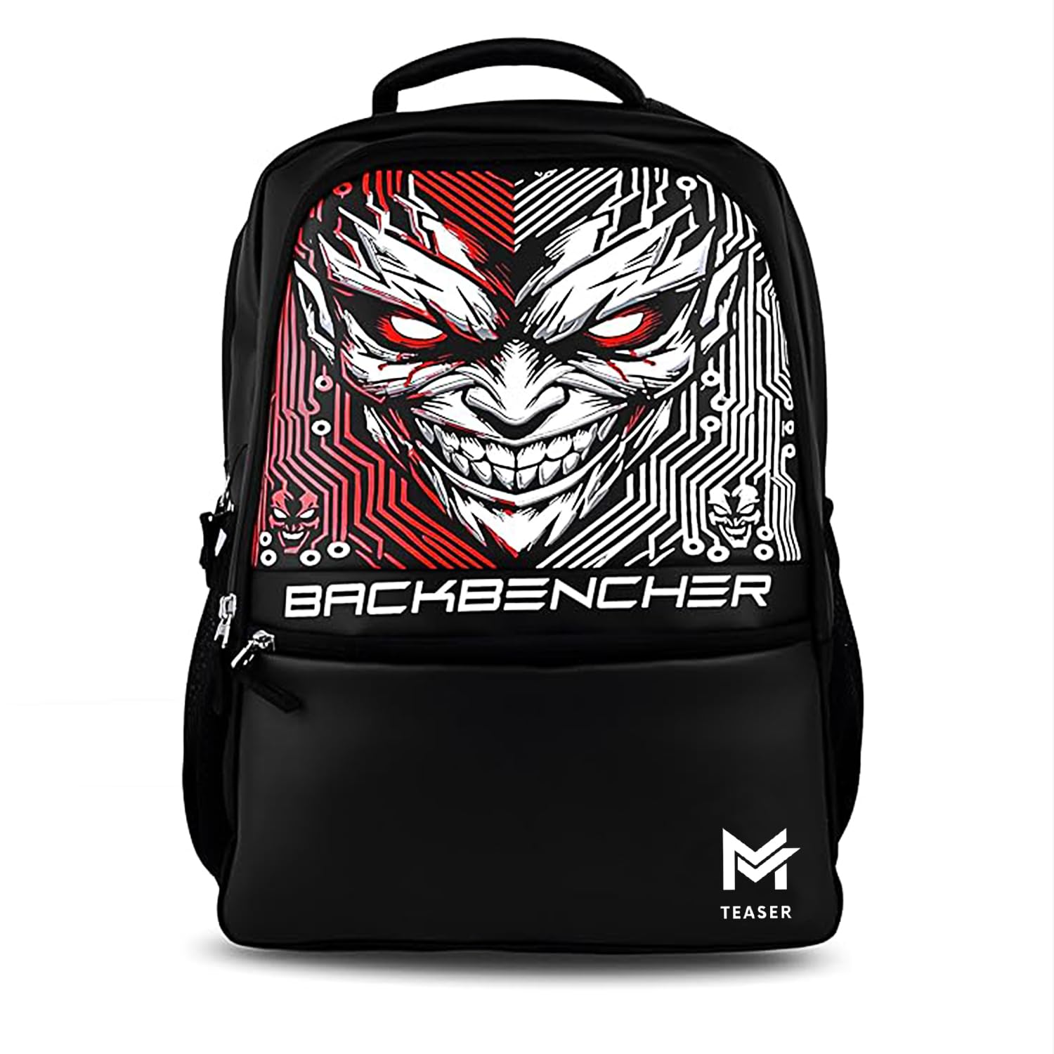 45 Liter Backbencher Printed Backpack for School, College & Travel | Stylish Laptop Bag with Spacious Compartments & Padded Straps for Boys & Girls-image-10
