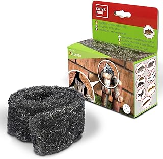 SWISSINNO 1 228 247 Nagetier-, Schädlings- und Insektenschutz-Stahlwolle - 100% undurchdringliche Barriere - auch für Ratt...