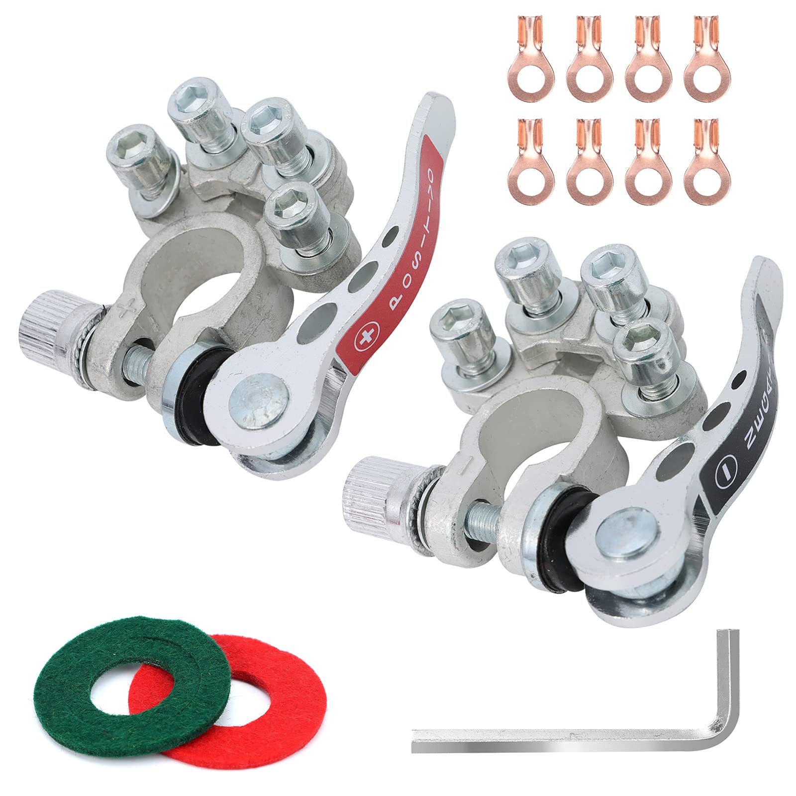 Buy Battery Terminal Connectors, 2 Pieces Car Battery Multiple