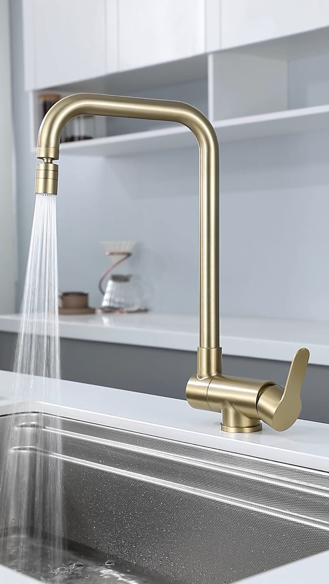 CCYKXA Miscelatore per lavabo alto moderno con maniglia singola, design