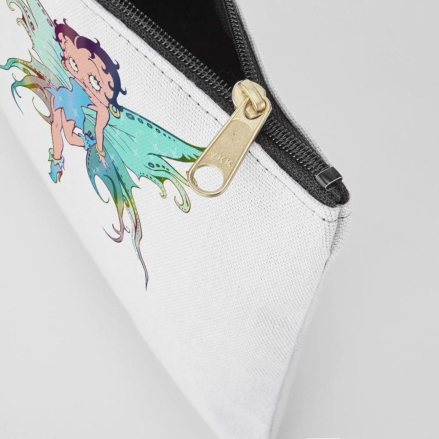 CafePress Betty Boop Folklore Fairy Zipper Makeup Pouch, 8.5"x6"