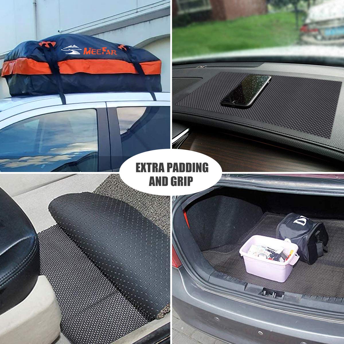 Snapklik.com : Roof Cargo Bag Protective Mat For Protection 51