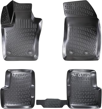 Rizline Jeep Renegade 2015 Sonras   le Uyumlu 3D Araca  zel Havuzlu Paspas Bmy