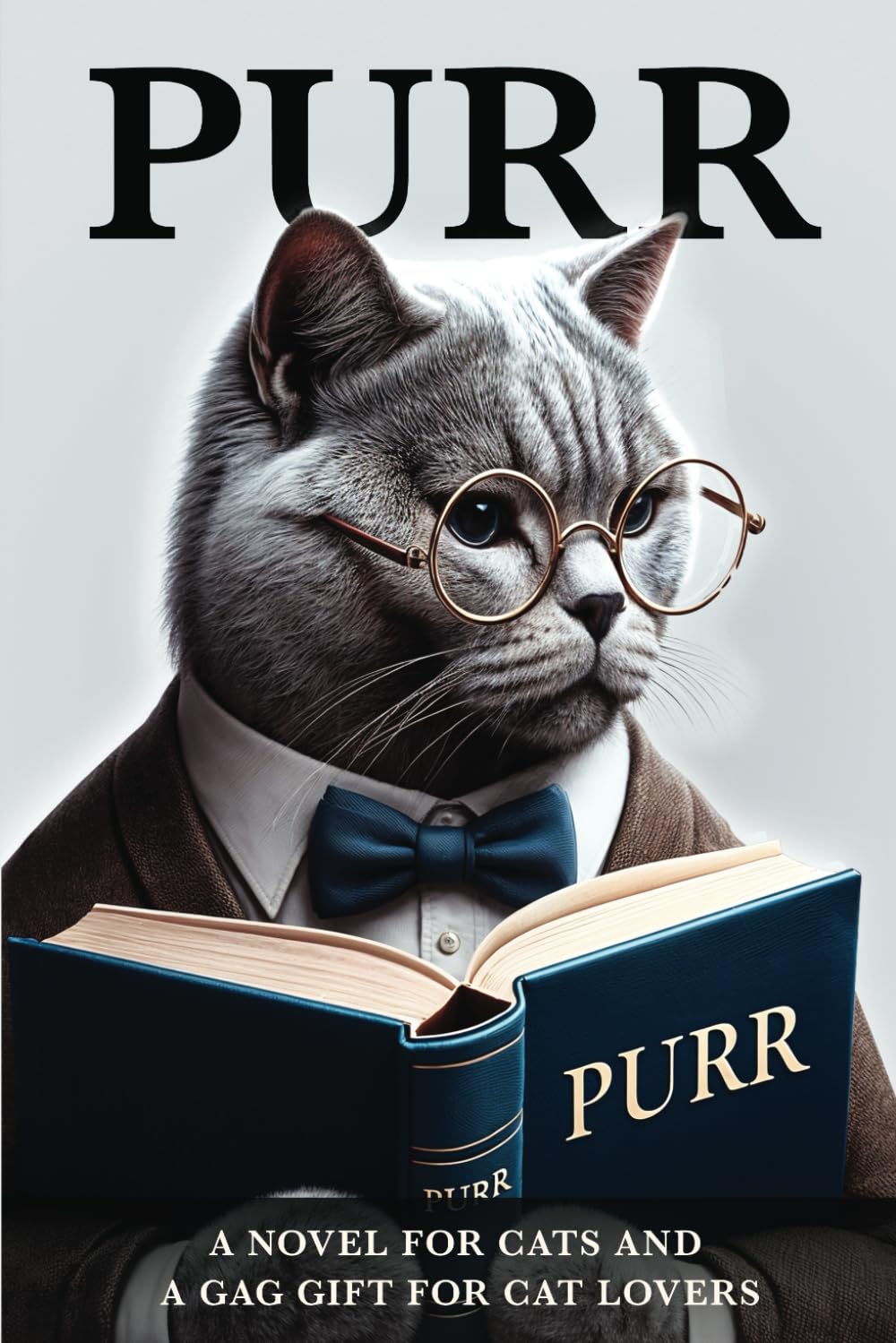 Purr: A Book Just for Cats, and a Funny Gag Gift for Cat Lovers – it’s the Cat’s Meow!: 1
