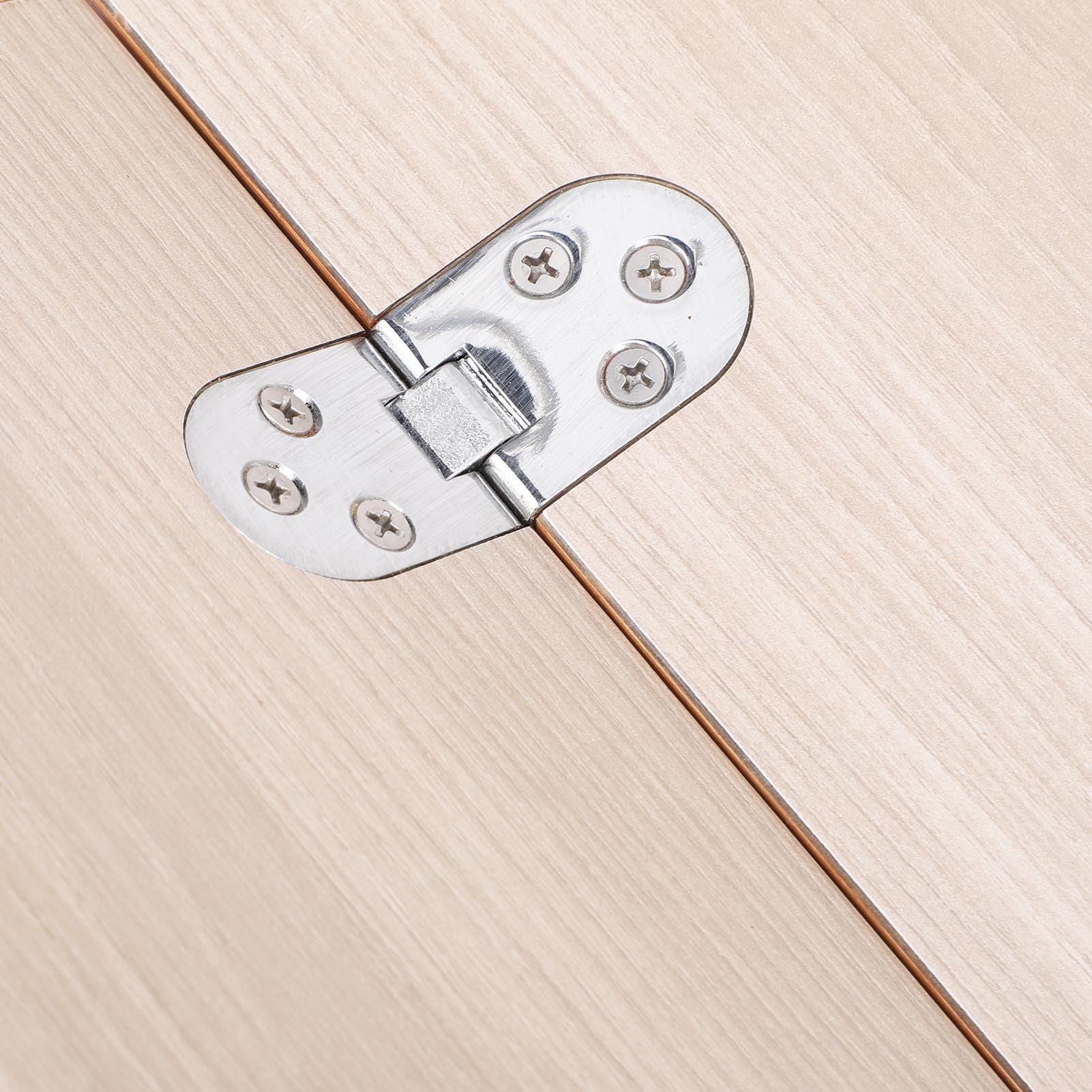 Abnehmbarer Bootstisch, Faltbare Pontonboottischtisch -RV -Tisch Tisch Top Austausch, Marine Tischplatte für Wohnmobile, Anhänger, Schiff, Yacht, Deck, Rechteck (Weiß (595x480mm/23.43x18.9in))