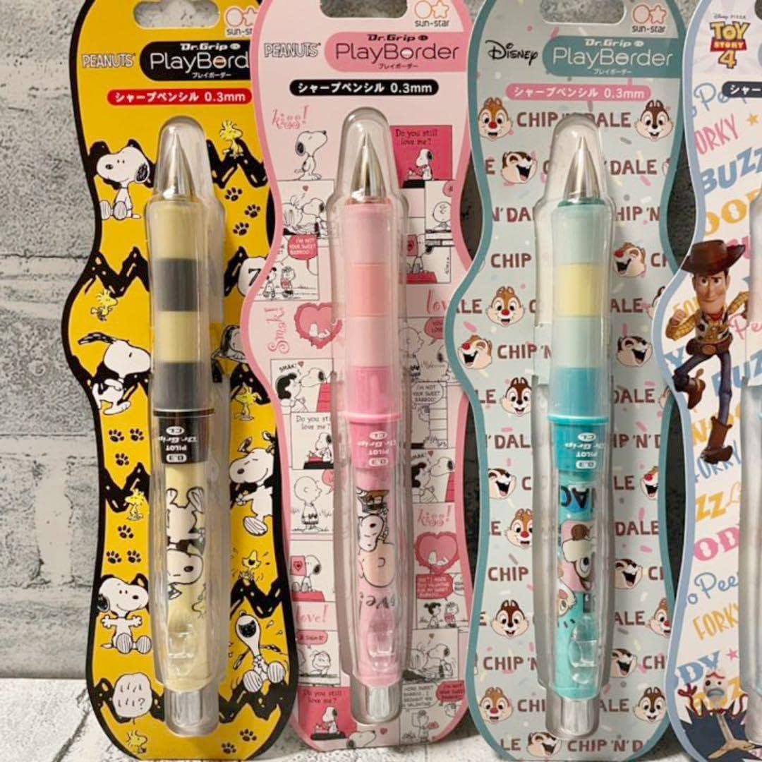 Amazon Co Jp スヌーピー キャラクター ドクターグリップ シャープペン 6本 文房具 オフィス用品