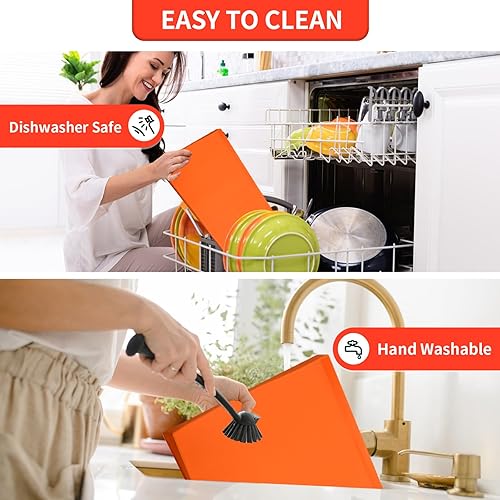 Miniatura 7 de Blackstone Funda de silicona para parrilla, cubierta Blackstone, alfombrilla de silicona de alta calidad para parrilla Blackstone de 36 pulgadas,