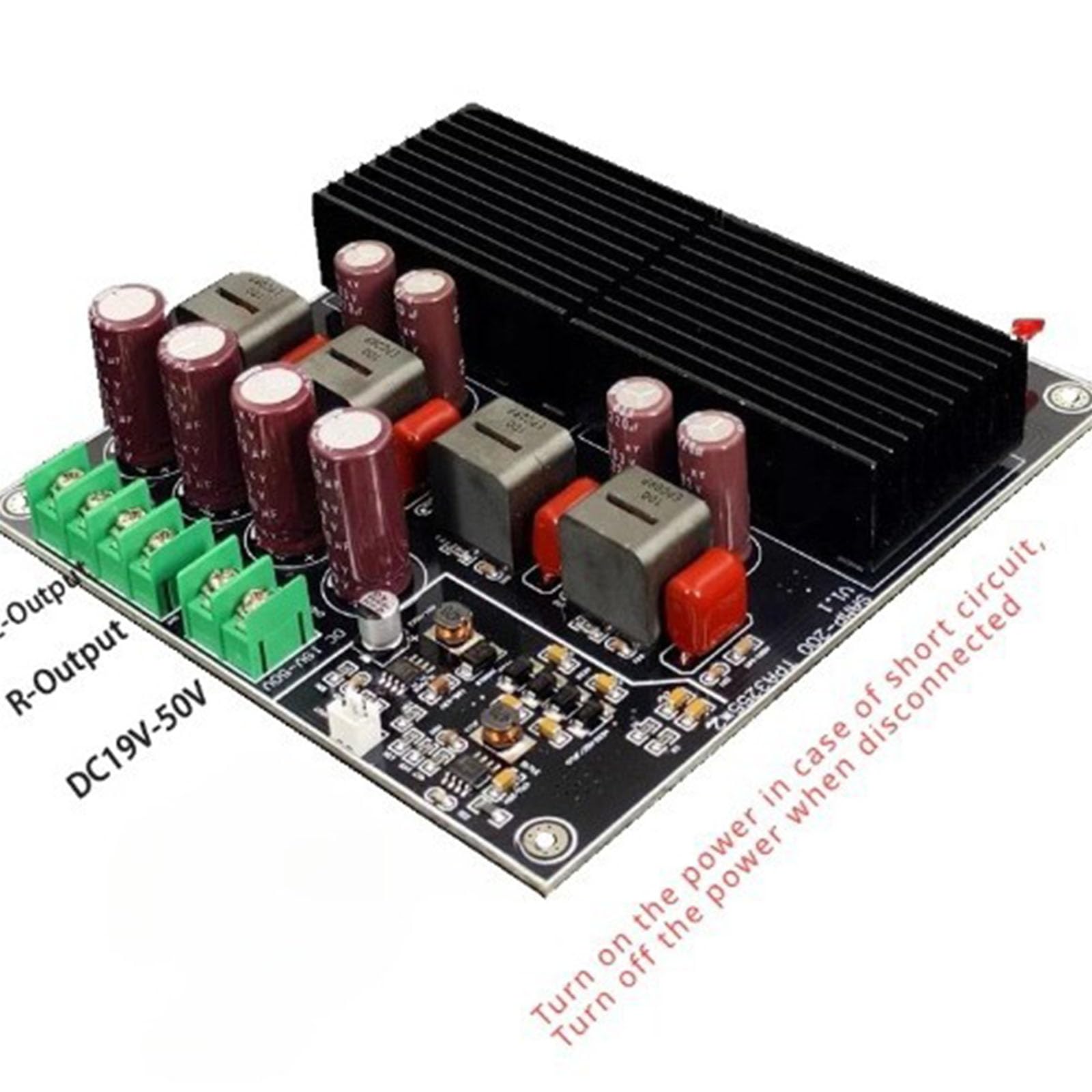 Amplificateurs stéréo à corps métallique avec 2 puces TPA3255 délivrant jusqu ' à 600 de son amplificateurs HiFi